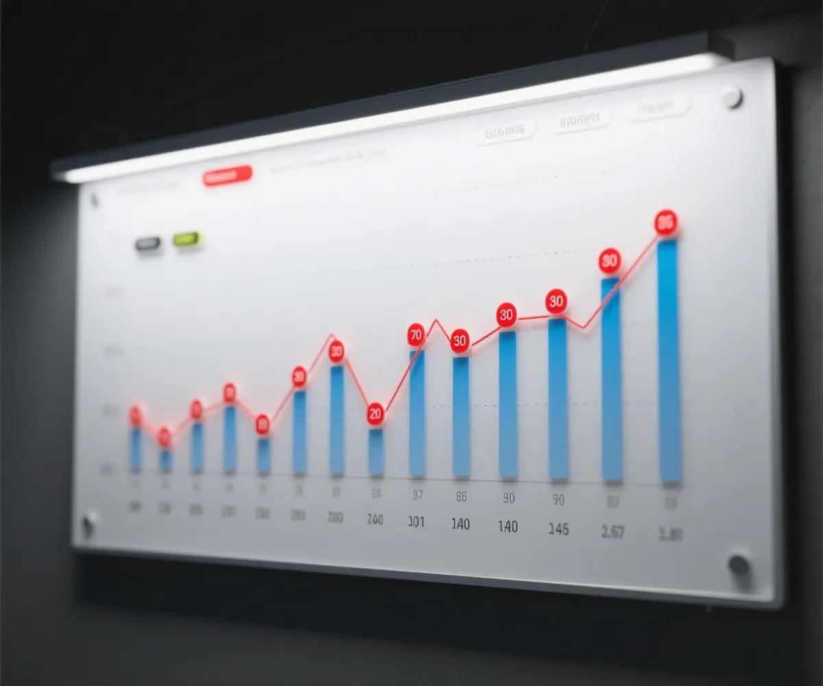 走势结构与统计分析示意